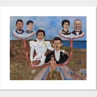 My Grandparents, My Parents, and I - Frida Kahlo Posters and Art